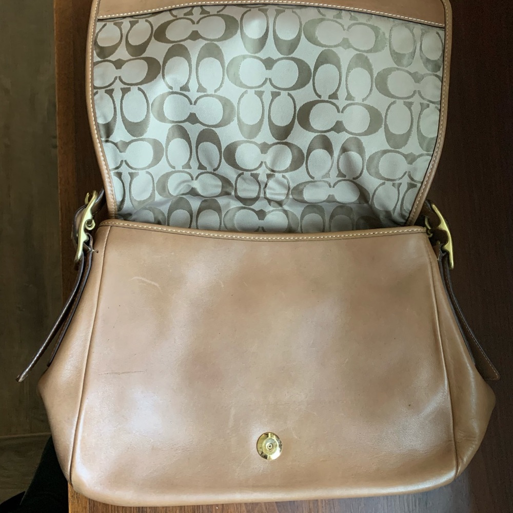 Coach Leather Saddle 9333
